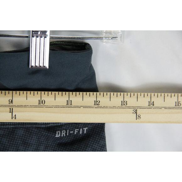 Nike Running Dri-Fit Printed Leggings Womens Size Small Gray Stretch Zip Pocket - Picture 7 of 10